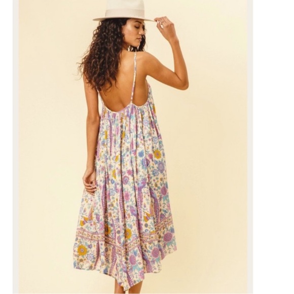 💟 SPELL CHAMOMILE LOVEBIRD 🕊️ MIDI DRESS - Picture 6 of 6